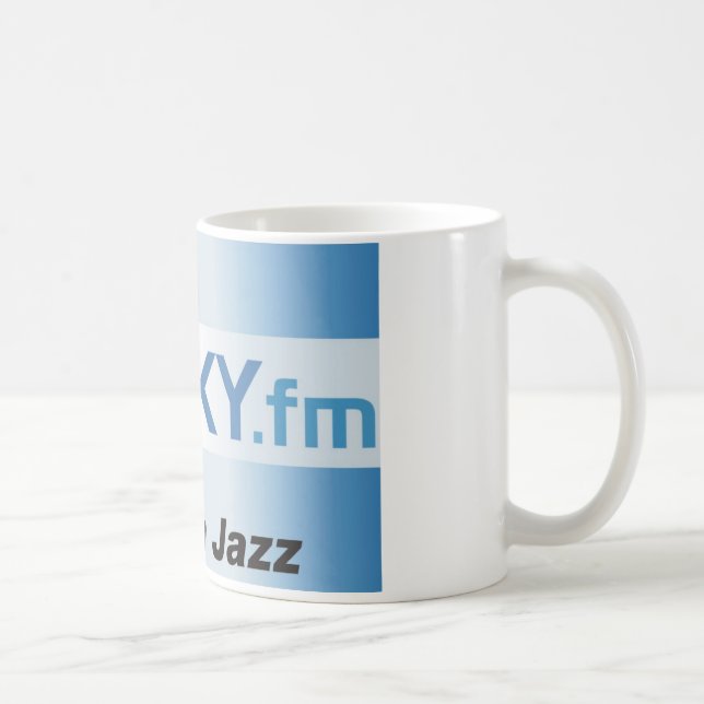 De Café Sky.fm alisam a caneca do jazz (Direita)