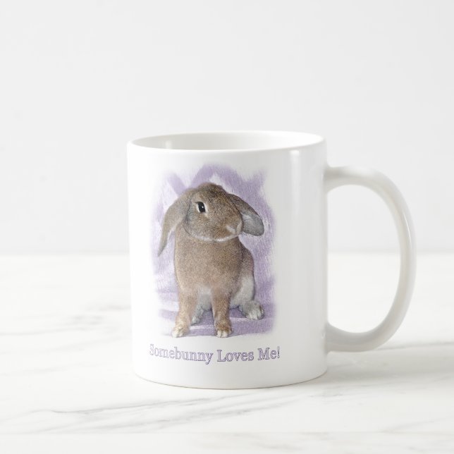 De Café Somebunny - grande caneca (Direita)