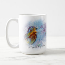 De Café "Songbird of Hope" Classic 15 oz. Caneca