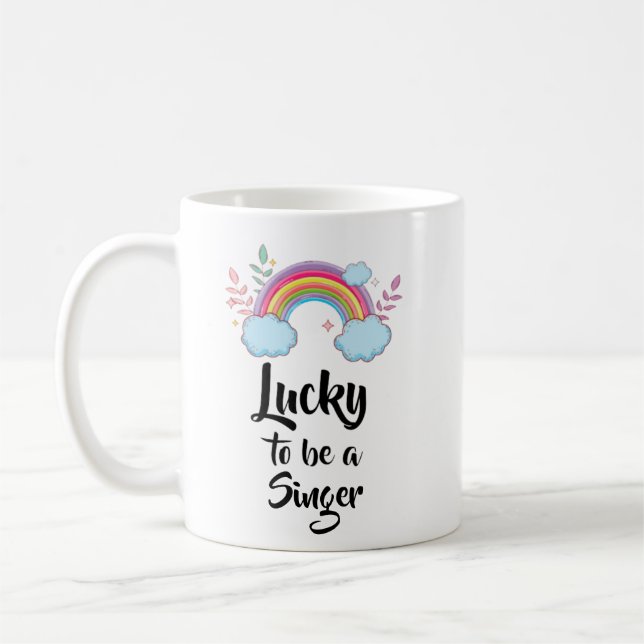 De Café Sorte Ser Uma Caneca Singular (Esquerda)