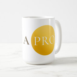 De Café SOU UM PROFISSIONAL | Caneca Motivacional Círculo 