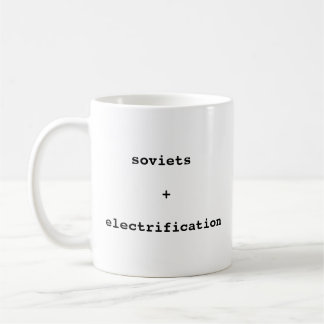 De Café Sovietes + Caneca da electrificação
