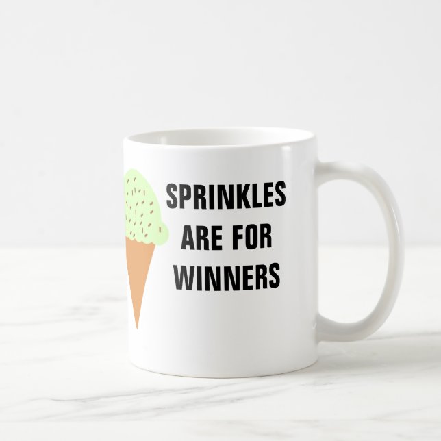 De Café Sprinkles é para a caneca dos vencedores (Direita)