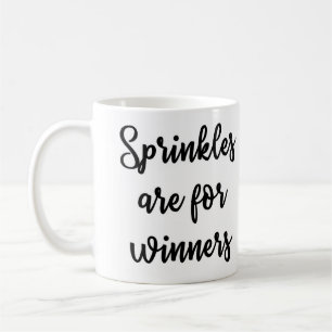 De Café Sprinkles é para a caneca dos vencedores