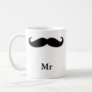 De Café Sr. Caneca do bigode