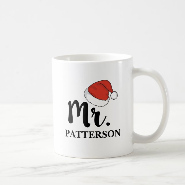 De Café Sr. Caneca do chapéu do papai noel (Direita)