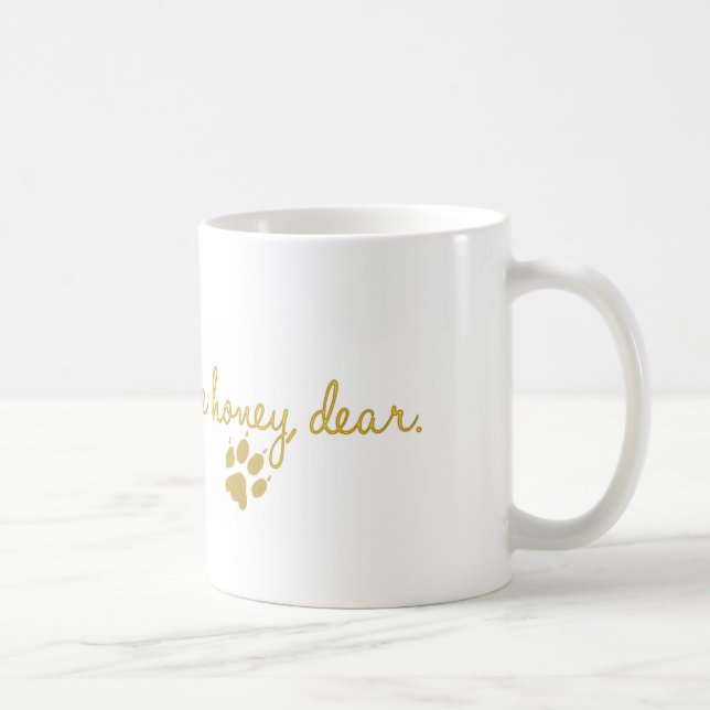 De Café Sra. Bamey Citação Caneca (Direita)