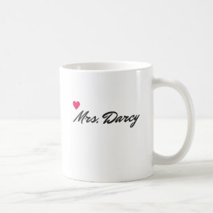 De Café Sra. Darcy Caneca do orgulho e do preconceito