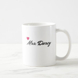 De Café Sra. Darcy Caneca do orgulho e do preconceito