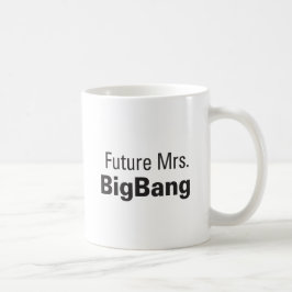 De Café Sra. futura BigBang Caneca