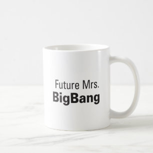 De Café Sra. futura BigBang Caneca