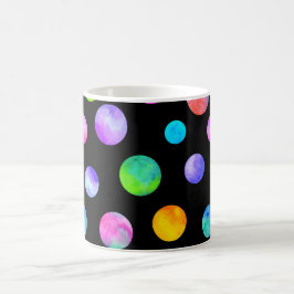 De Café 🌙 Starry Sips: A Mágica Caneca Círica Polka