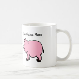 De Café Sua caneca cor-de-rosa conhecida do clássico do