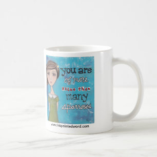 De Café Sua palavra pintada - caneca do Pardal-Café