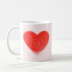De Café Suave caneca 'Seu Texto' Rosa