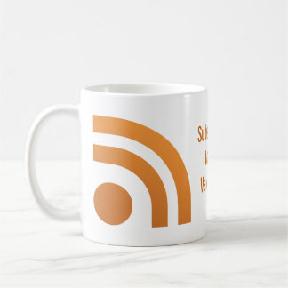 De Café Subscreveu sua caneca do ponto do coração dos