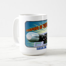 De Café SUBSIM Torpedo na caneca Água 15. oz