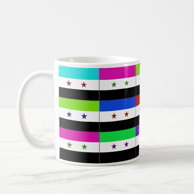 De Café Syria Multihue embandeira a caneca (Esquerda)