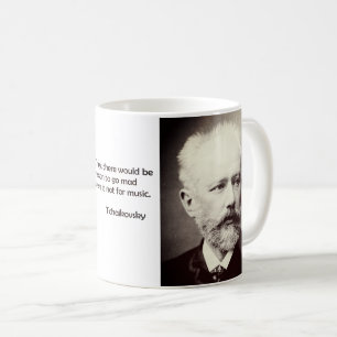 De Café Tchaikovsky "razão ir" caneca louca da idade da