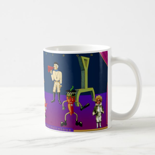 De Café Teatro da caneca absurda alheado (Direita)