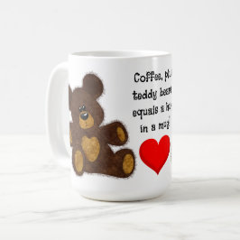 De Café Teddy Bear Hug - 15 oz. Caneca