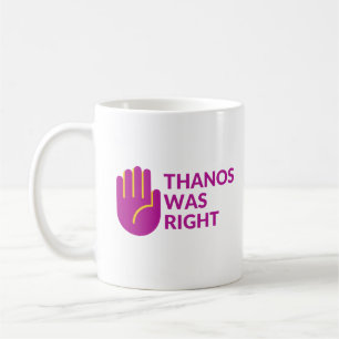 De Café Thanos era a caneca certa