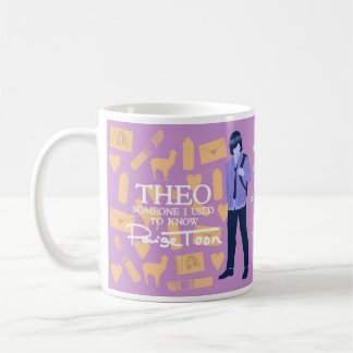 De Café Theo - "Alguém Que Eu Conhecia" Cita caneca