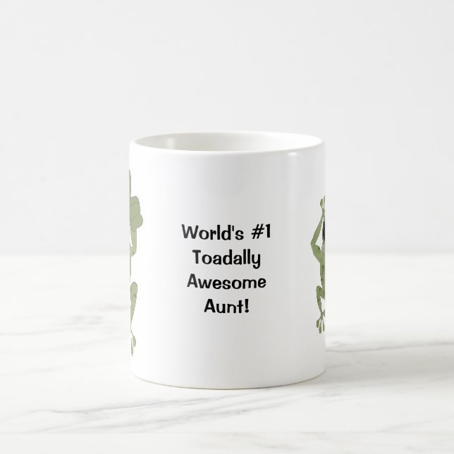 De Café Tia impressionante do #1 Toadally do mundo… Caneca (Centro)