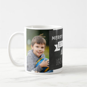 De Café Tia Natal Caneca da foto feita sob encomenda do