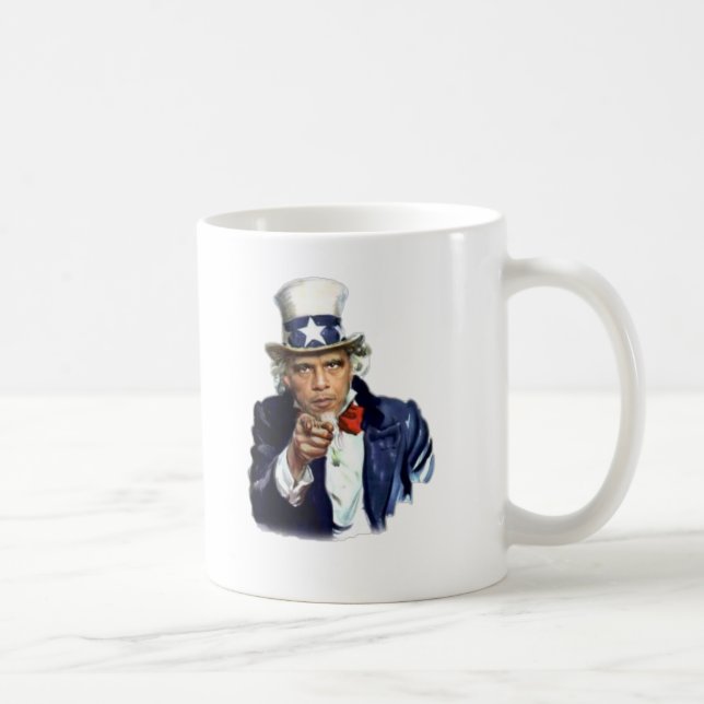 De Café Tio Barack Caneca (Direita)