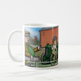 De Café Tio George Trator Caneca 2