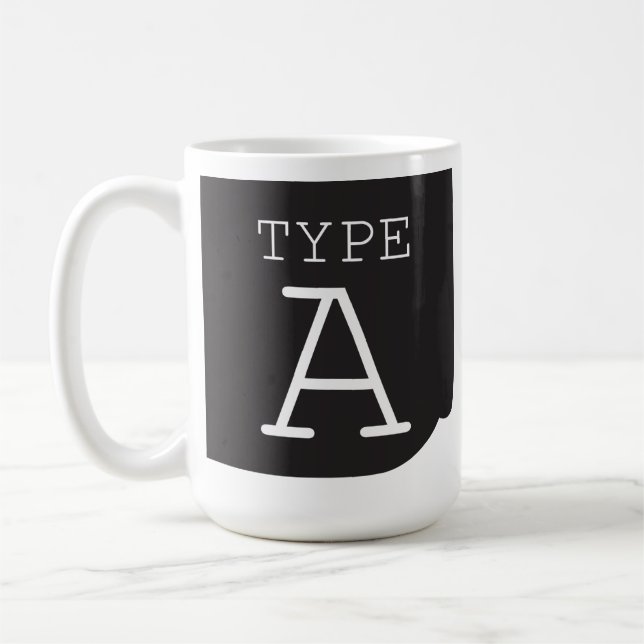 De Café Tipo-Um caneca da personalidade (Esquerda)