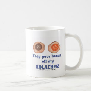 De Café Tire as mãos da minha caneca KOLACHES!