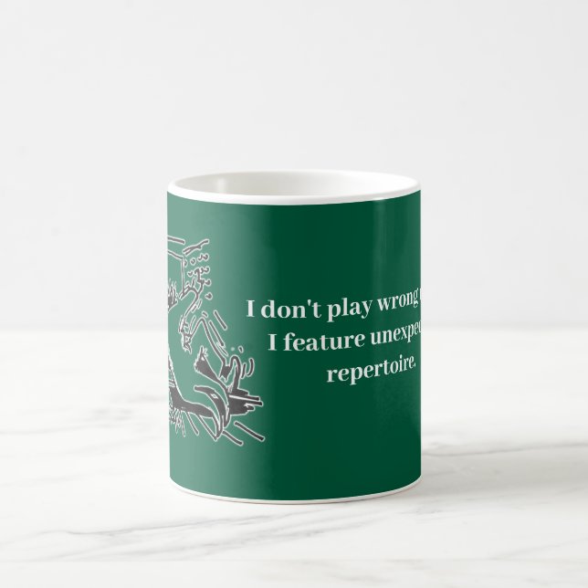 De Café Toca notas erradas caneca do organista (Centro)