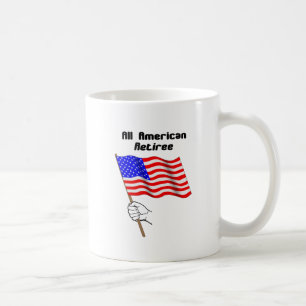 De Café Toda a caneca americana do aposentado