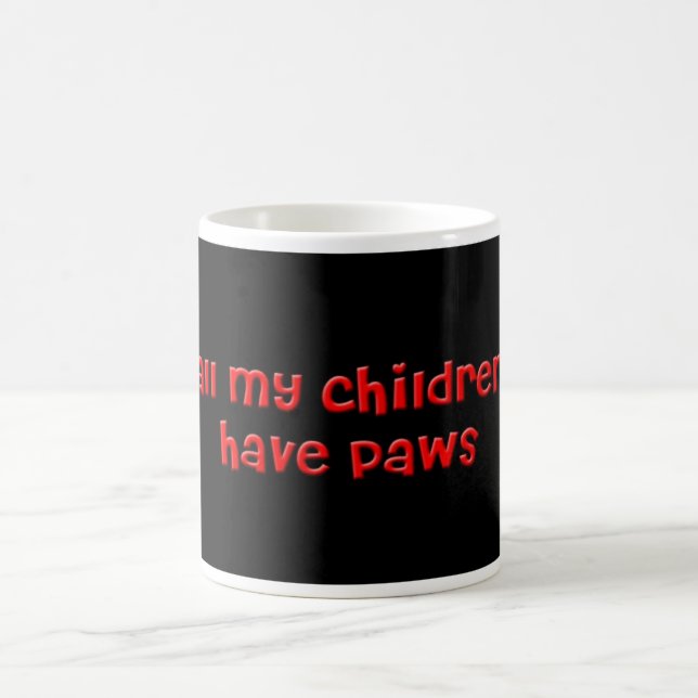 De Café Todas minhas crianças têm a caneca das patas (Centro)