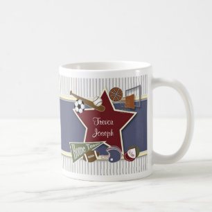 De Café Todos os esportes que combinam a caneca do modelo