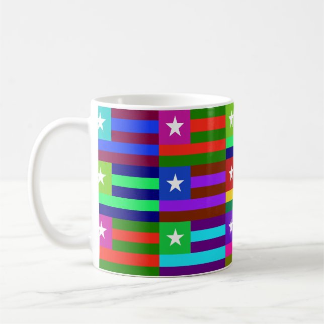 De Café Togo Multihue embandeira a caneca (Esquerda)