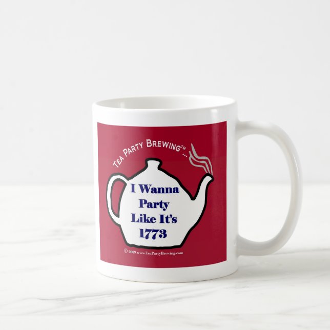 De Café TP0102 que eu quero Party como é a caneca 1773 (Direita)