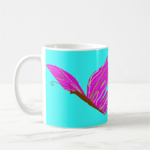 De Café Transformando-se uma borboleta - caneca