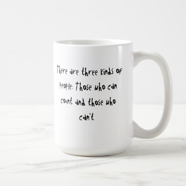 De Café três tipos das pessoas da caneca (Direita)
