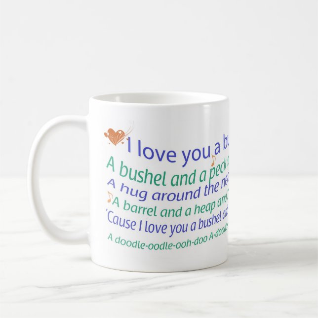 De Café Um alqueire e uma caneca do Peck (Esquerda)