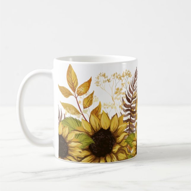 De Café Um Jardim das Delícias: Nossa Caneca Flor para Chá (Esquerda)