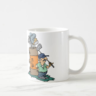 De Café Um jogo da caneca do golfe