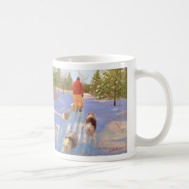 De Café Uma caminhada na caneca da floresta (Direita)
