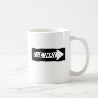 De Café Uma caneca do sinal da maneira