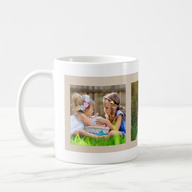 De Café Uma caneca fotográfica para a vovó ou a mãe. (Esquerda)