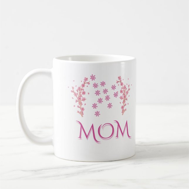 De Café Uma caneca personalizada para a mãe (Esquerda)