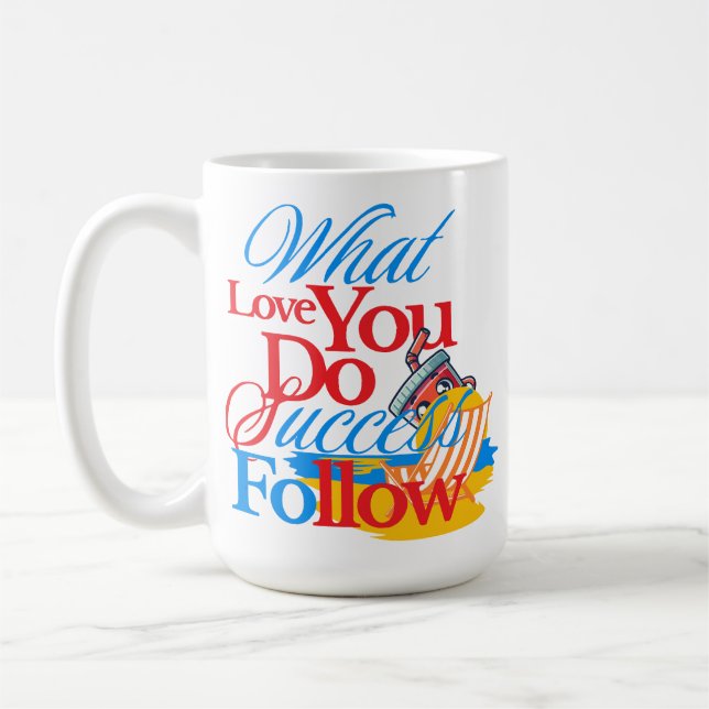 De Café Uma caneca que faz você se sentir bem enquanto com (Esquerda)