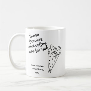 De Café Uma caneca romântica para o seu amado